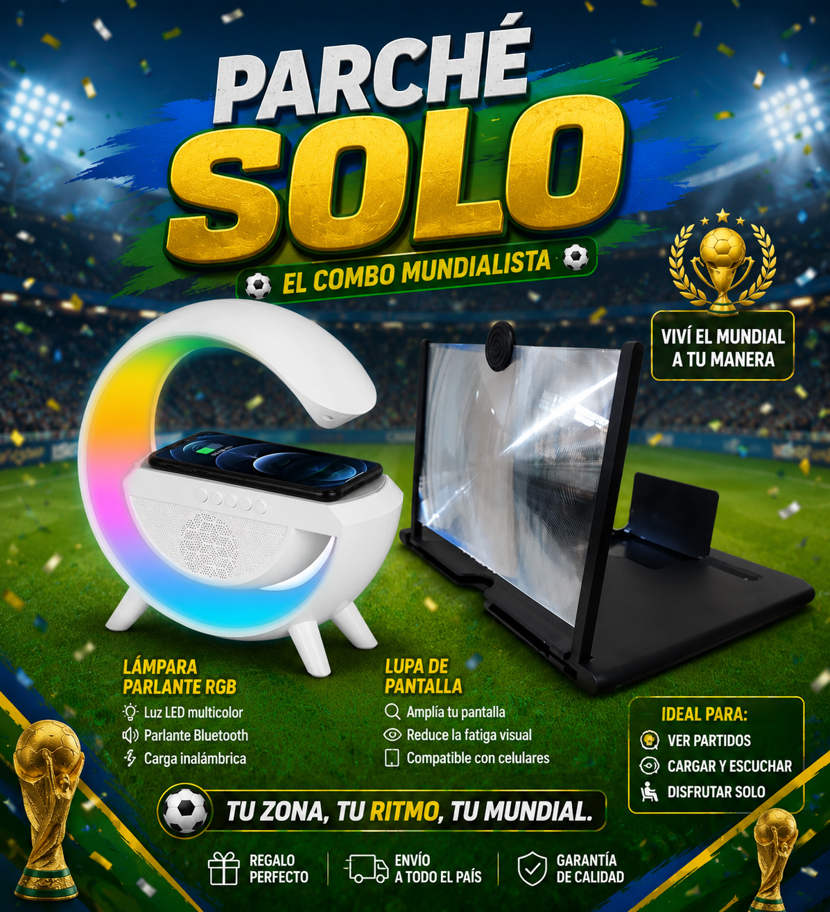 COMBO PARCHE SOLO